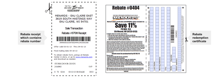 6058 Menards Rebate Form