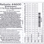 Menards Kalamazoo Last 11 Rebate Missed Sale Form