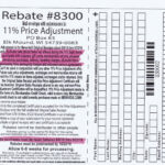 Menards Price Adjustment Rebate Form September 2022