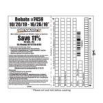 Menards Rebate Form 7420