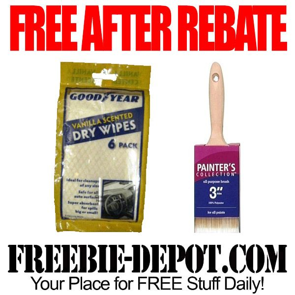 Menards Foam Brushes Rebate