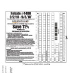 Menards Rebate 4478