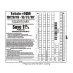 Current Menards 11 Rebate