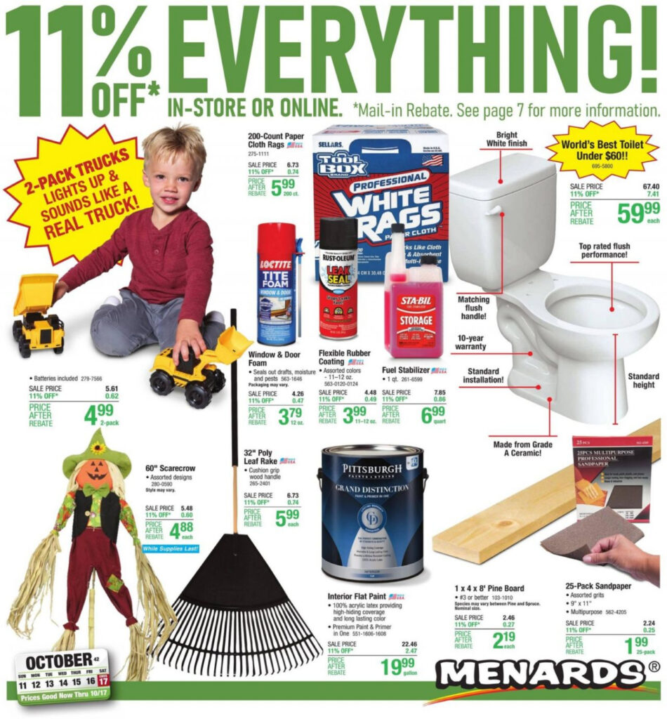 File Menards Rebate Online