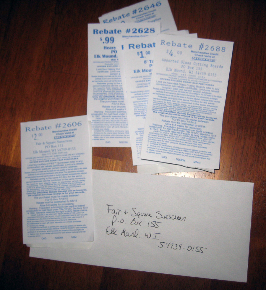 How To Do Menards Mail In Rebate