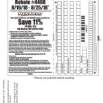 When Do You Get Rebate From Menards Card