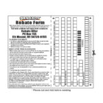 Menards Rebate Form For 2023