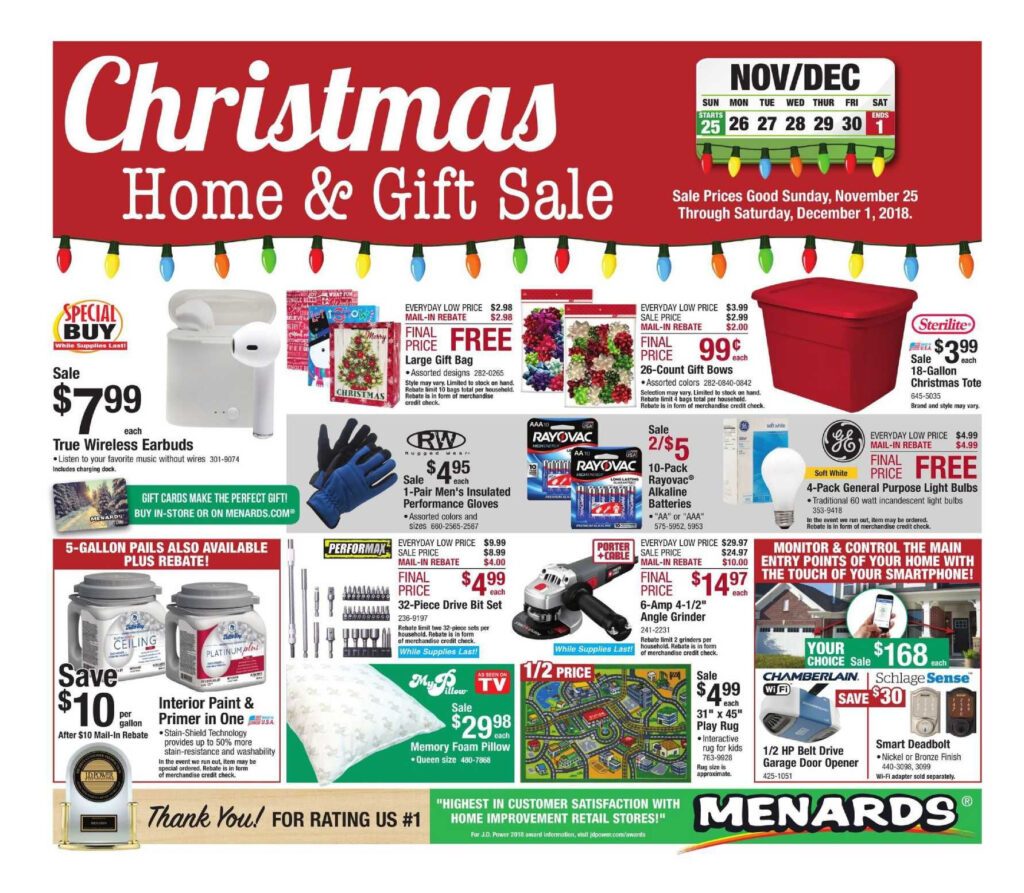 I Missed Menards 11 Sale Rebate By 1 Week