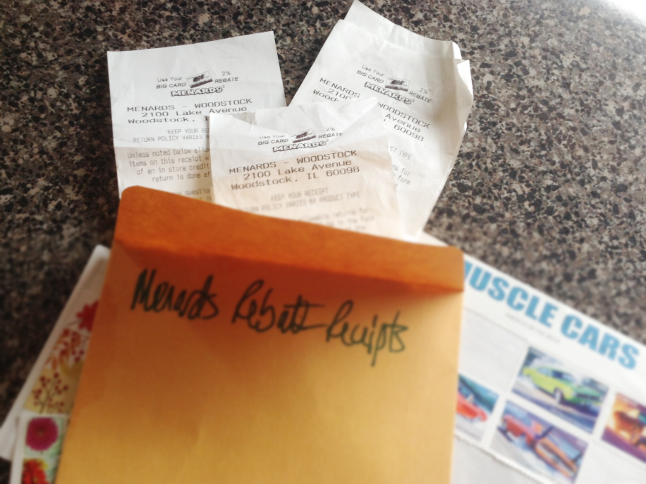 How To Pront Menards Rebate With Address