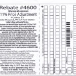 11 Price Adjustment Rebate Menards