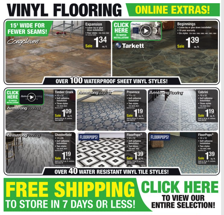 Menards Flooring Rebate
