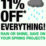 11 Rebate At Menards Merchhandise Credit