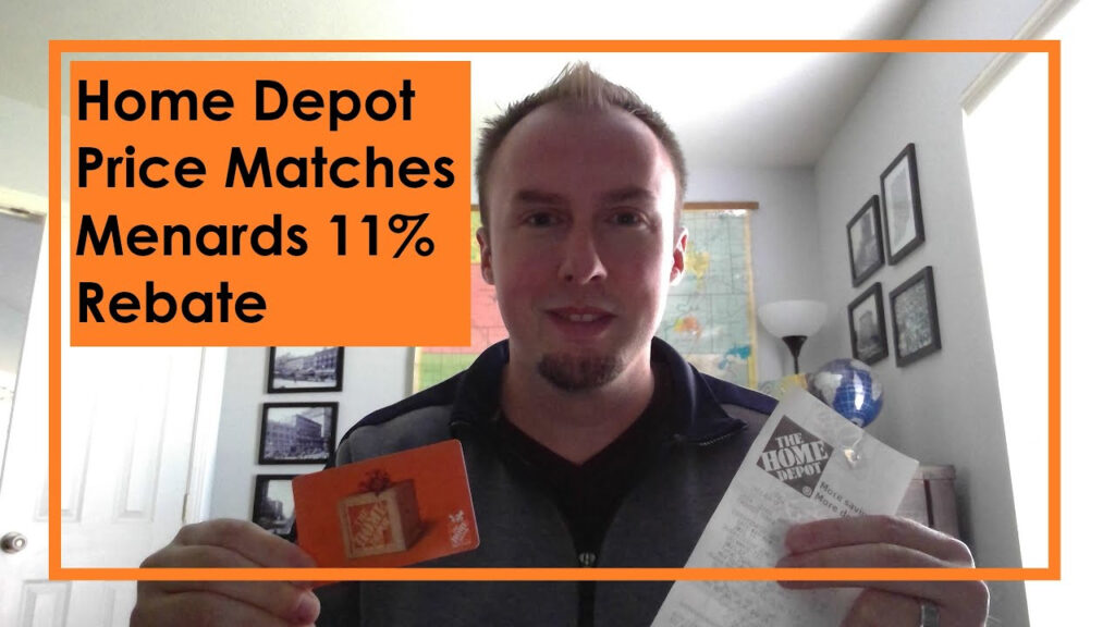 Home Depot Menards Rebate