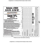 Menard Rebate Status