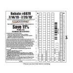 Menards Rebate 6879