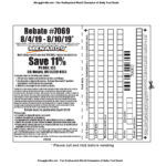 Can You Turn A Menards Receipt For 11 Rebate