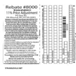 Menards Rebate Prior Week