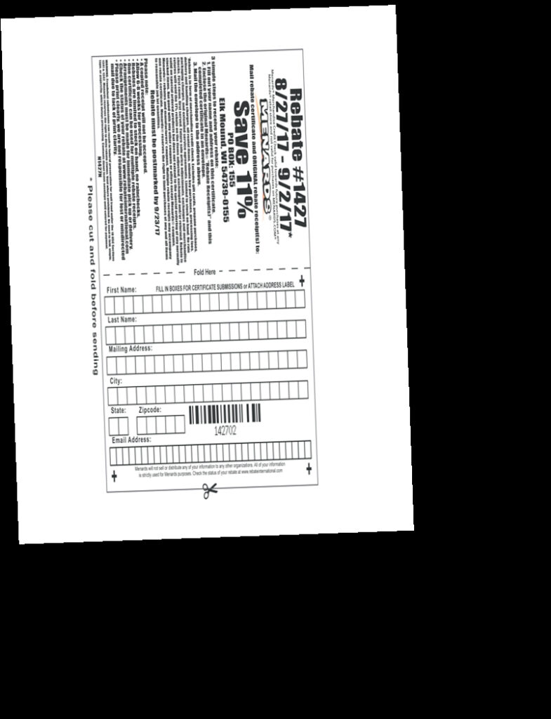 Menards Rebate Download Wont Open As A Pdf