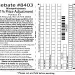 Are Menards Adjusyed Rebates Trackable