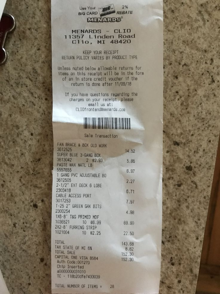 Why Do I Not Recieve Menards Rebates