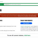 Redeem Menards Rebate Online